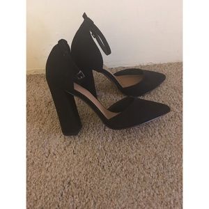 ASOS POINTED BLOCKED HEELS